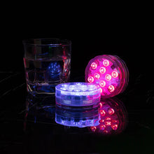 Carregar imagem no visualizador da galeria, Luzes Subaquáticas de LED para piscina (controle remoto RF) - COMPRE 4 E GANHE 2 GRÁTIS