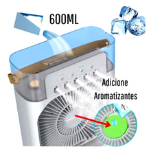 Carregar imagem no visualizador da galeria, Mini Ar Condicionado e Umidificador Portátil