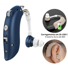 Carregar imagem no visualizador da galeria, Aparelho Auditivo Digital Recarregável - CleanAudio
